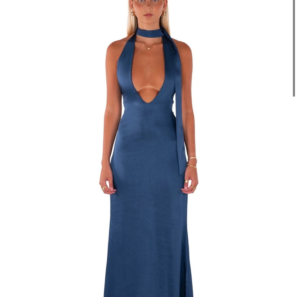 Margot maxi dress blue